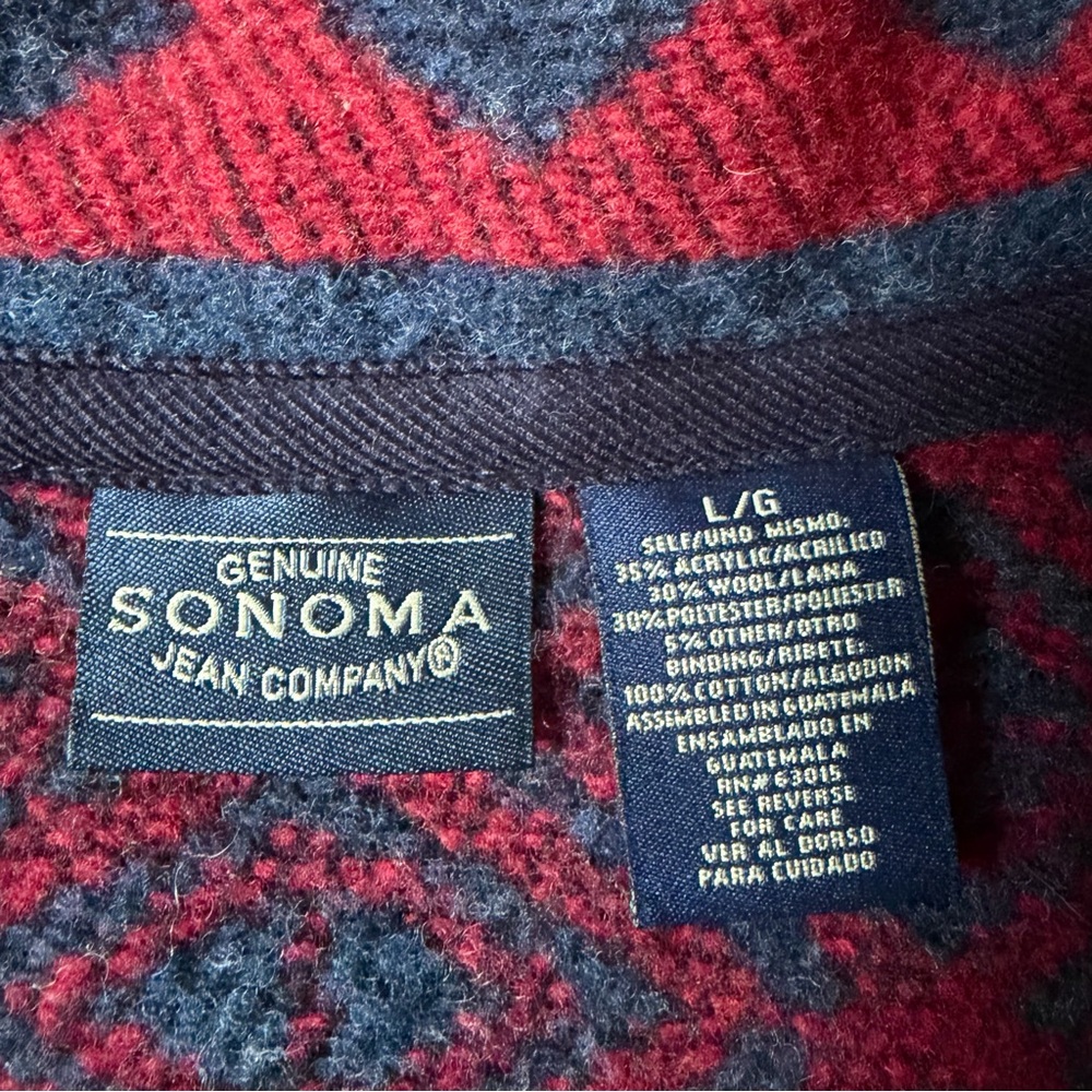 Vintage Wool Blend Mountain Cabin Western Jacket - Picture 4 of 13